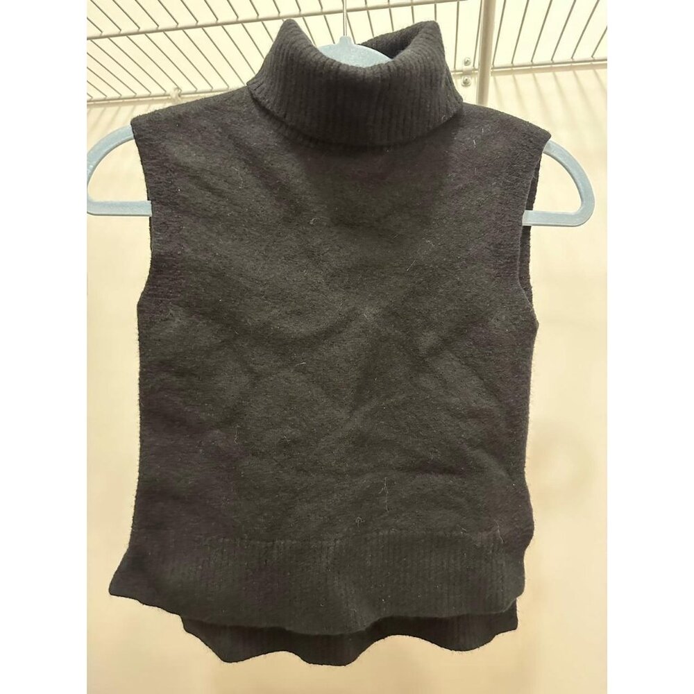 Rachel Zoe Sleeveless Wool Turtleneck, size S